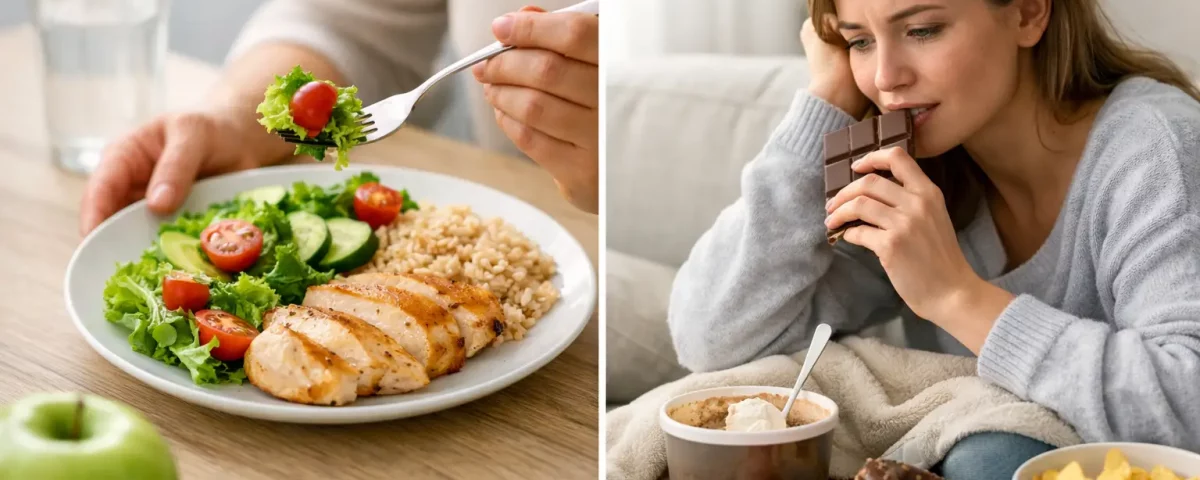Hambre física vs hambre emocional: cómo distinguirlas
