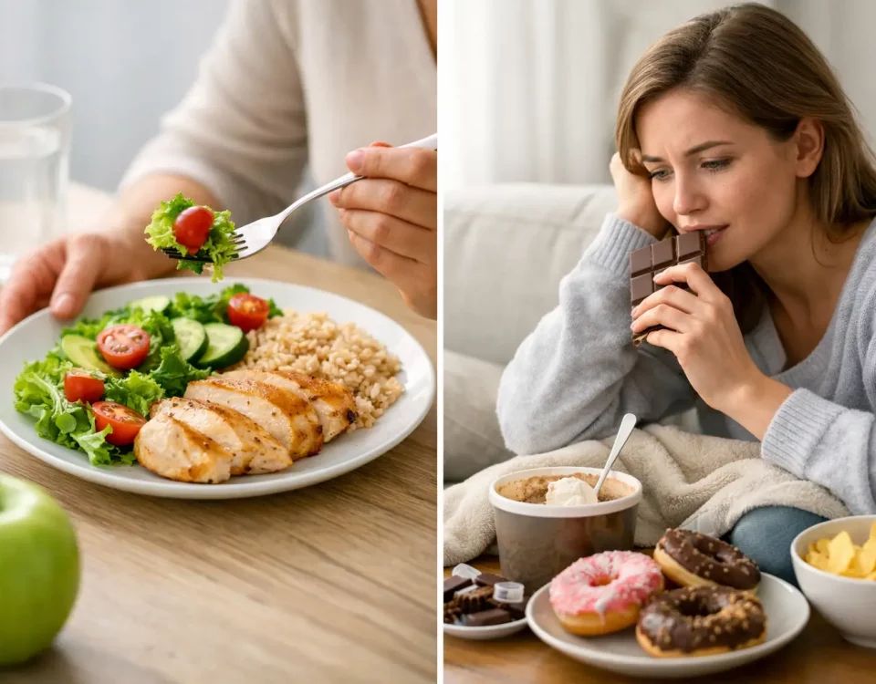 Hambre física vs hambre emocional: cómo distinguirlas