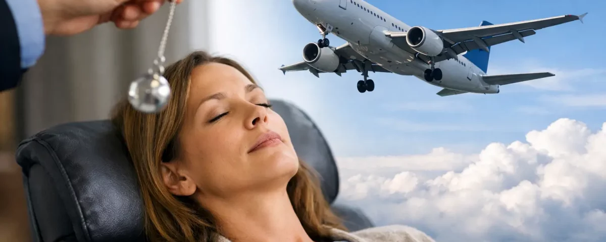 Hipnosis para miedo a volar: cómo ayuda