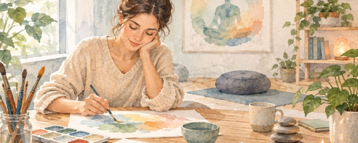 Arteterapia y mindfulness: itinerario para reducir el estrés en 2026